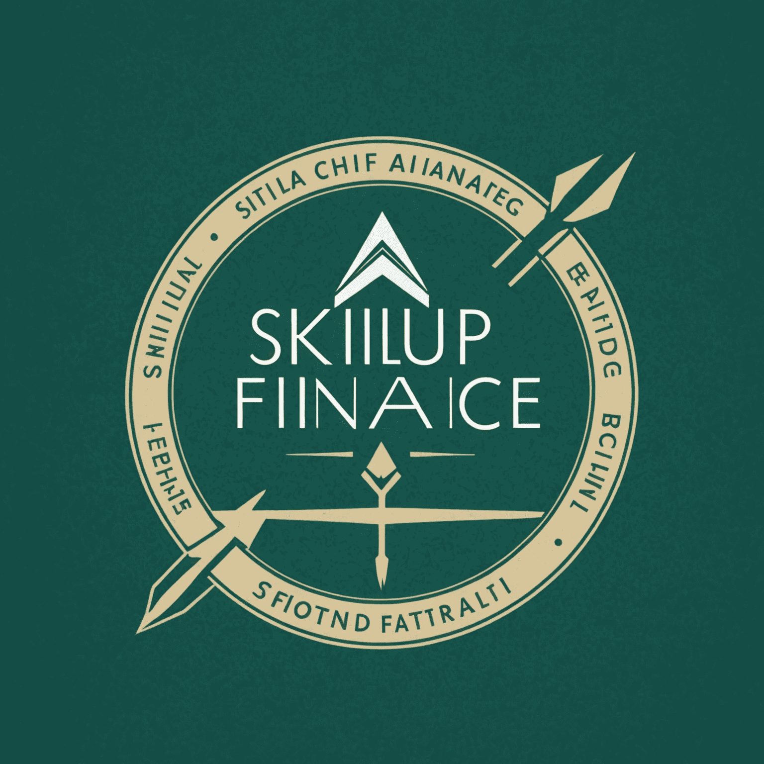 SkillUp Finance logo featuring a stylized green arrow pointing upwards next to the text 'SkillUp Finance' in deep teal green