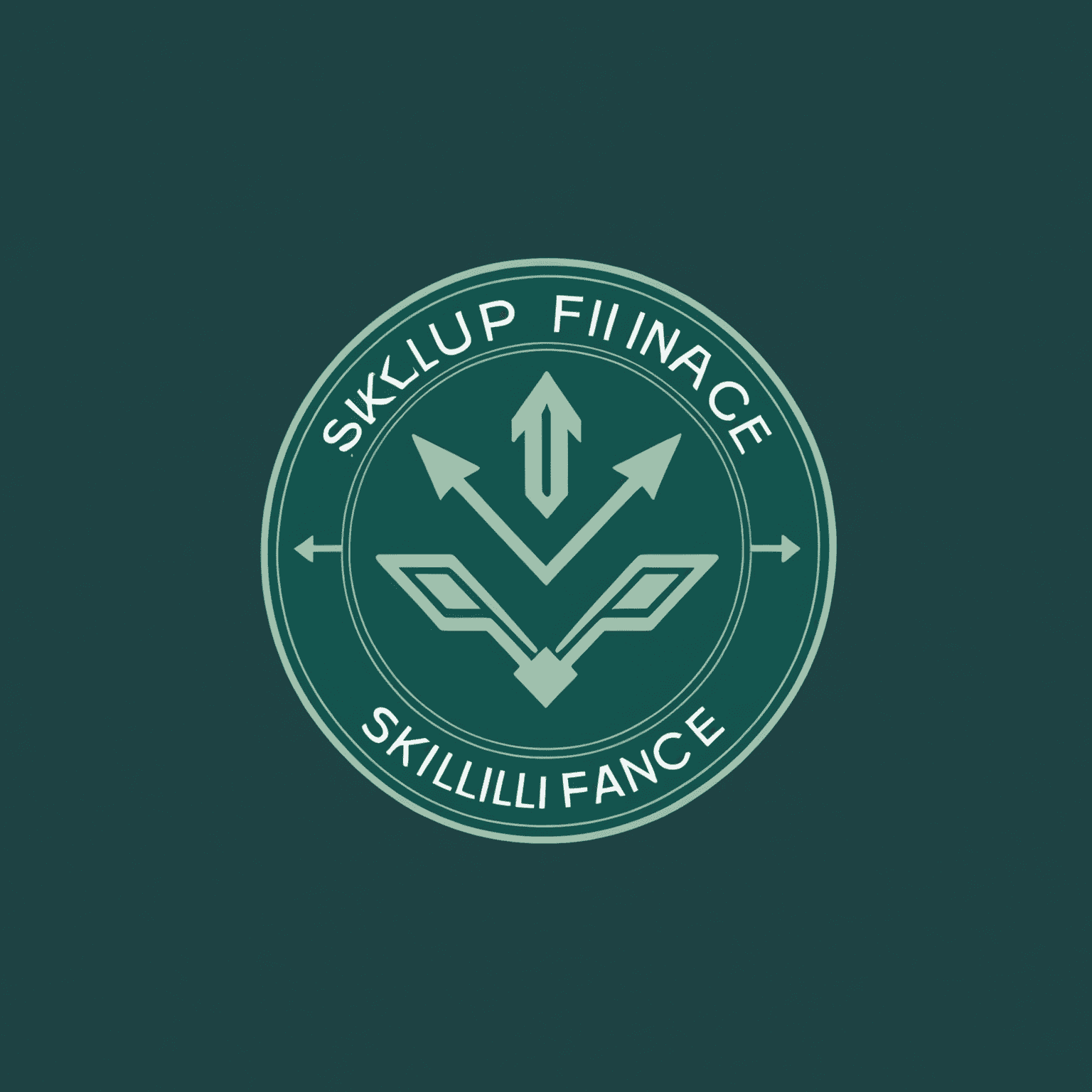 SkillUp Finance logo featuring a stylized green arrow pointing upwards next to the text 'SkillUp Finance' in deep teal green