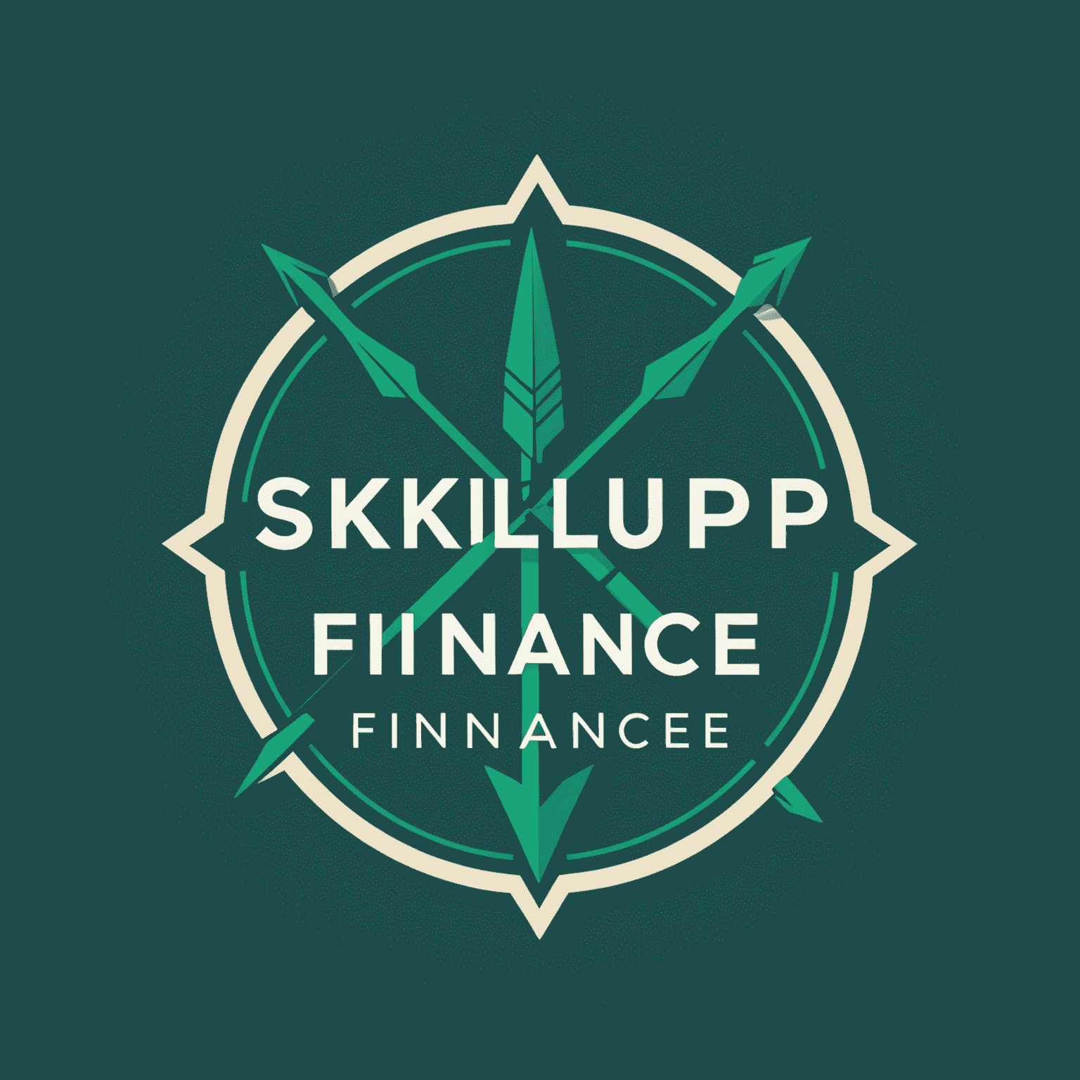 SkillUp Finance logo featuring a stylized green arrow pointing upwards next to the text 'SkillUp Finance' in deep teal green